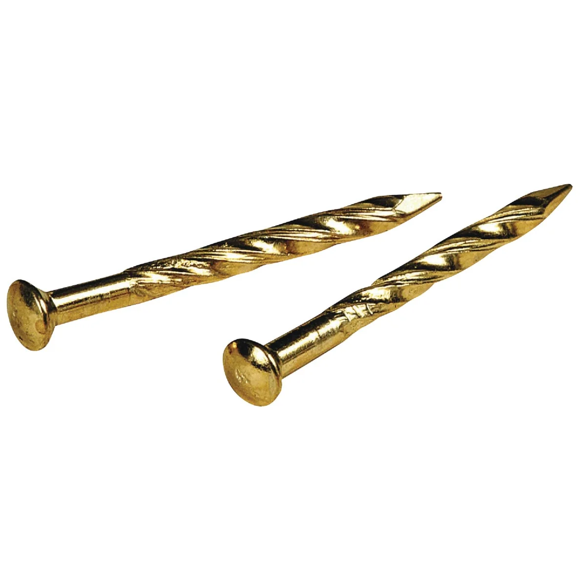 Elite Hillman Anchor Wire 7 8 In. 13 ga Brass Plated Trim Nails 29 Ct. 1 Oz. Minimalist