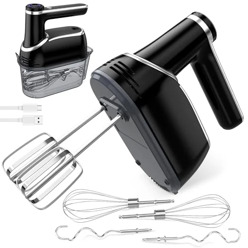 Smart Cordless Hand Mixer Electric 6 Count Specialty