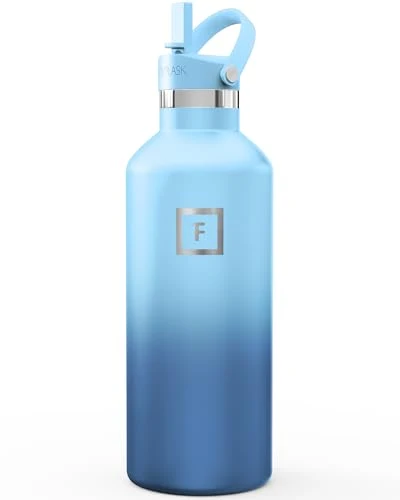 Original 32 oz Narrow Mouth Water Bottle with Straw Genuine