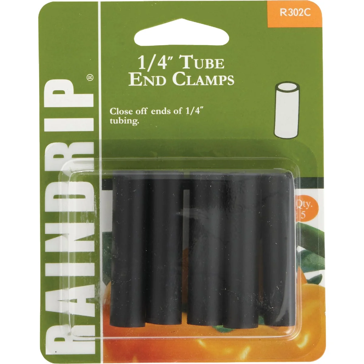 Premium Material Raindrip 1 4 In. Tube End Clamp 5-Pack Luxury