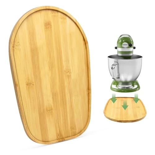 Sophisticated Bamboo Mixer Slider for Kitchen Aid 4.5 Smart