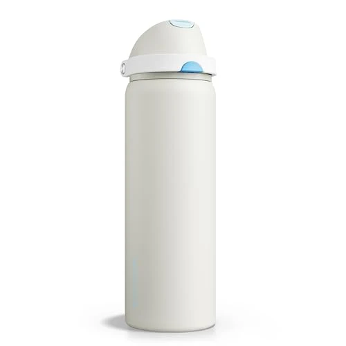 Pure Insulated Water Bottle with Straw Casual