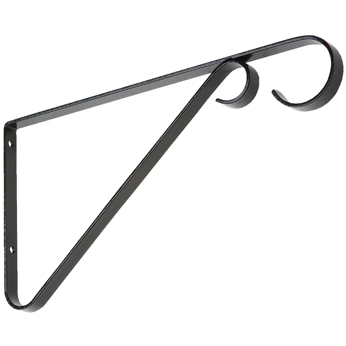 Elite National 9 In. Black Steel Hanging Plant Bracket Advanced