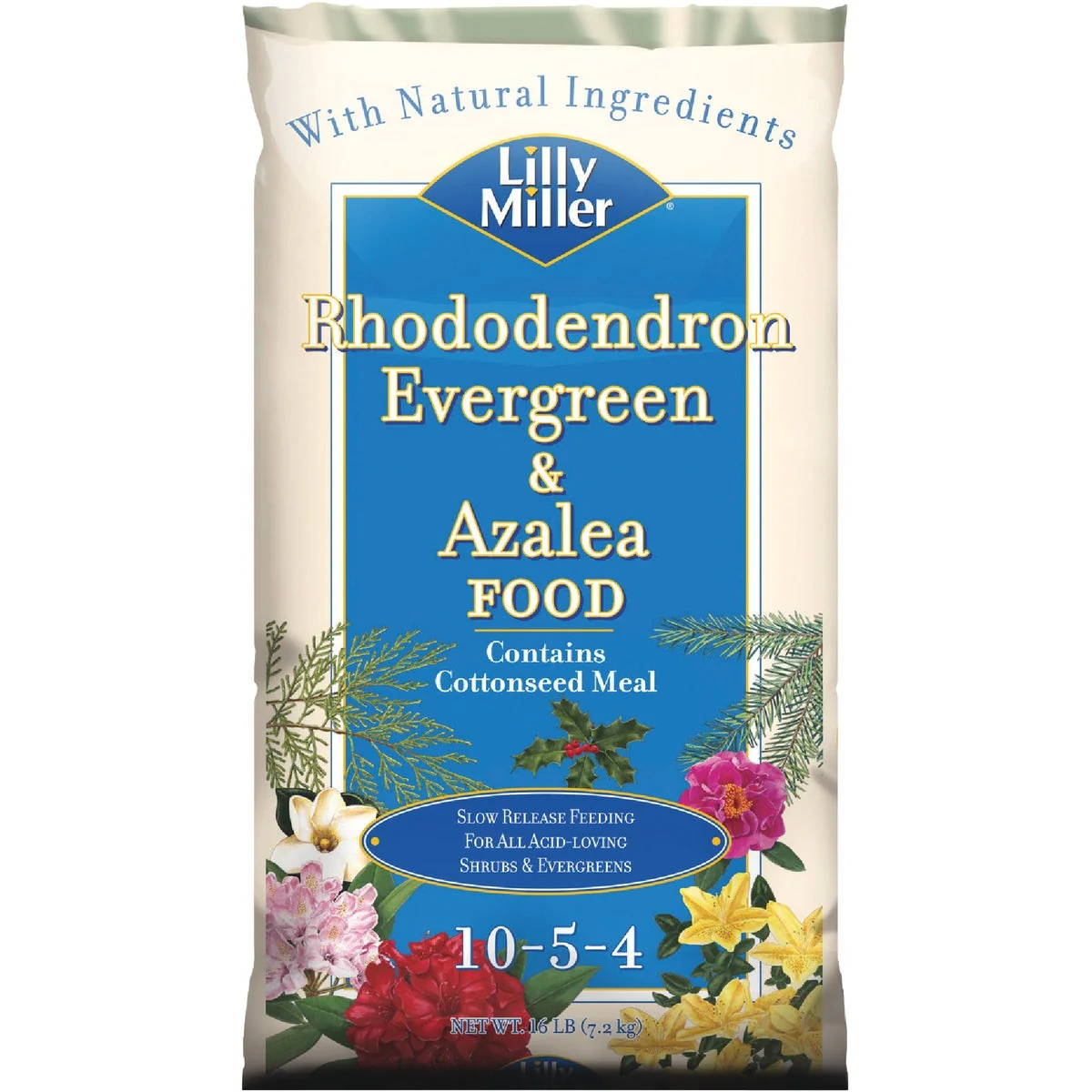 World-Class Lilly Miller 16 Lb. 10-5-4 Rhododendron Evergreen Azalea Dry Plant Food Enhanced