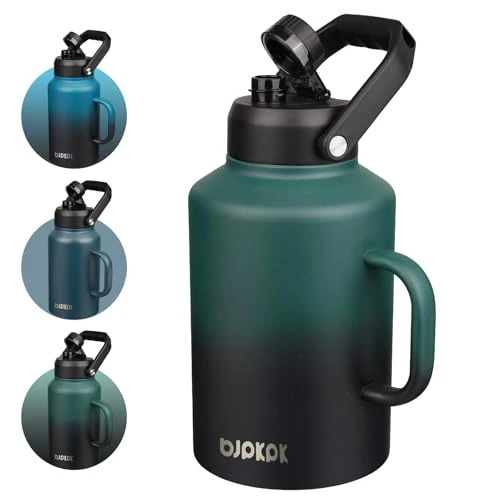 Elegant 128oz Stainless Steel Water Bottle Genuine