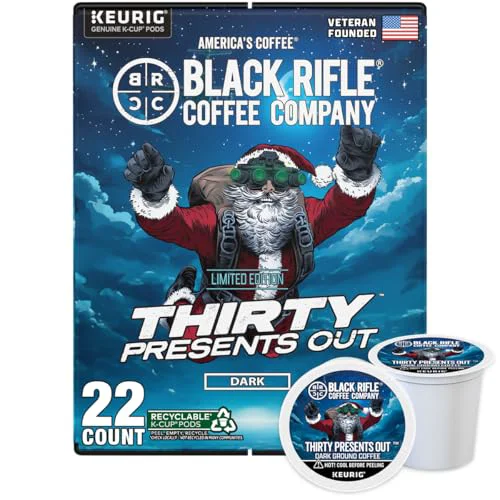 Minimalist Black Rifle Coffee Dark Roast K Cup Coffee Thirty Presents Out 22 Count Trendy