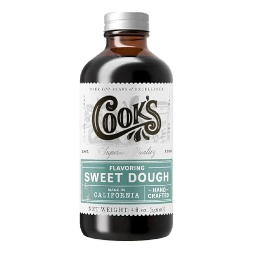 Fine Crafted Sweet Dough Flavoring for Baking 4 Fl Oz Natural