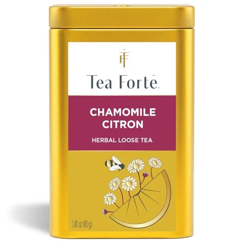Carefully Designed Chamomile Citron Loose Leaf Tea Canister Refined