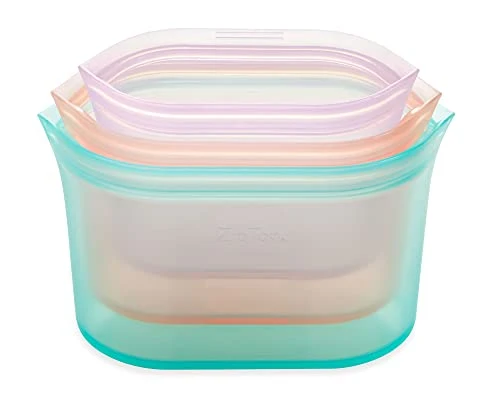 Fine Crafted Reusable Food Storage Bags 3 Count Responsible