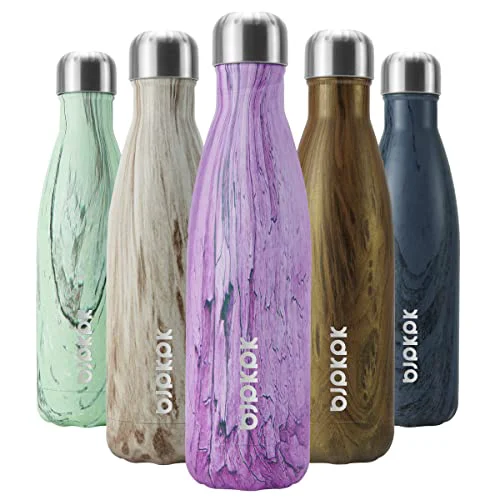 Minimalist 17 oz Small Insulated Water Bottle Healthy