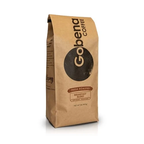 Casual Coffee 2lb Breakfast Blend Light Roast Whole Bean 32 Ounce Top-Quality
