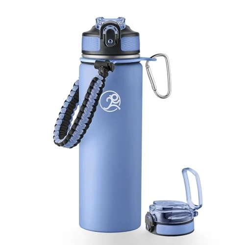 Modern 24oz Insulated Stainless Steel Travel Water Bottle Artisan
