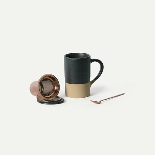 Selected Mora Ceramics Tea Cup with Loose Leaf Infuser Trendy