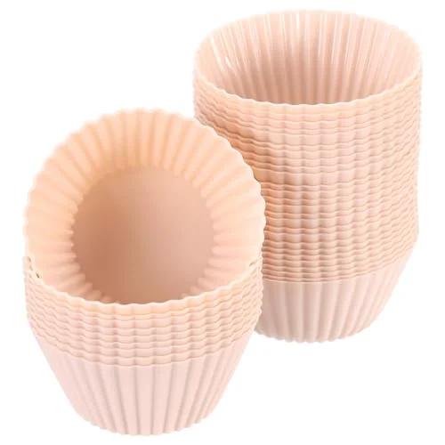Professional 36Pcs Silicone Cupcake Liners Artisan