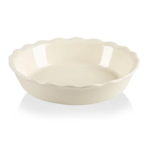 Elegant Sweejar Ceramic Pie Pan for Baking Luxury