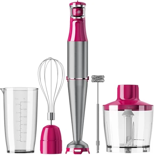 Excellent Immersion Blender Handheld Corded Hand Blenders Set 1100W Top-Quality
