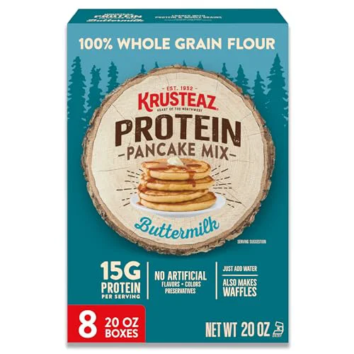 Lightweight Protein Buttermilk Pancake and Waffle Mix 160 Ounce Healthy