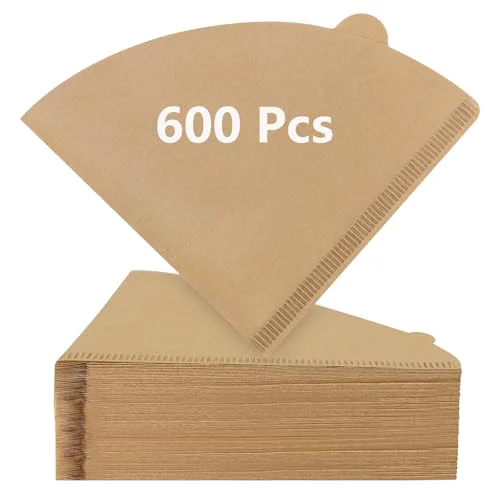 Minimalist 600Pcs Cone Coffee Filters 2 600 Count Trendy