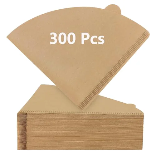 Green 300Pcs Cone Coffee Filters 2 300 Count Dependable