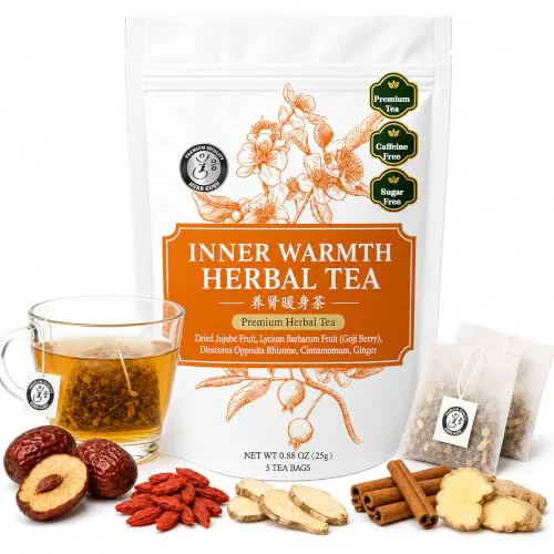Sophisticated Inner Warming Comfort Daily Vitality Traditional Chinese Herbal Tea for Modern Wellness 5 Count Top-Quality