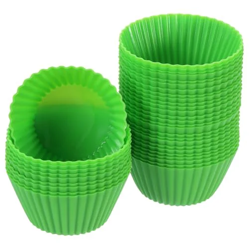 Superior 36Pcs Silicone Cupcake Liners Elite