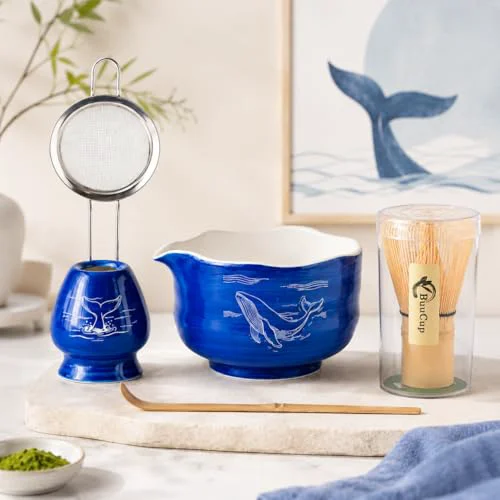 Contemporary Matcha Whisk Set 5 Count Pure