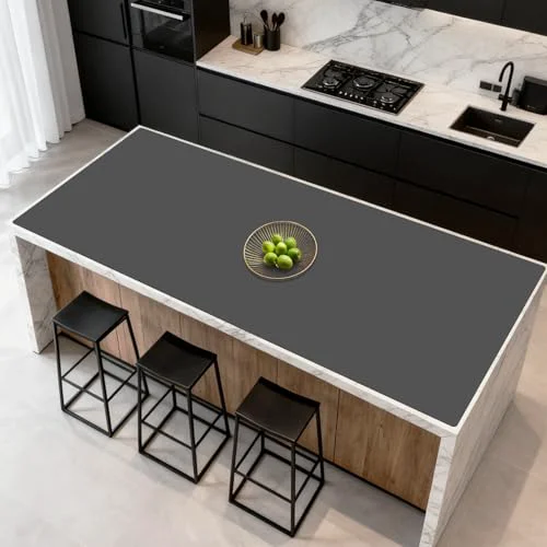 Certified 84''x24'' Large Silicone Mat for Kitchen Counter Traditional