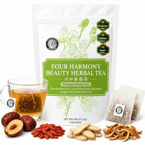 Original Beauty Glow Digestive Comfort Relaxation Traditional Chinese Herbal Tea for Modern Wellness Premium Material