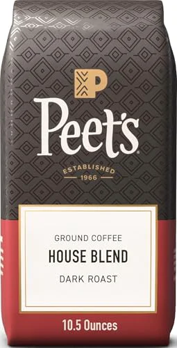 Environmentally Friendly Ground Coffee Dark Roast 10.5 Ounce Elite