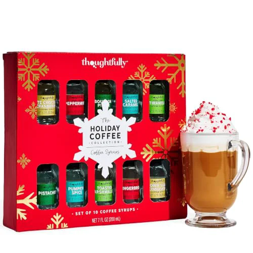 Innovative Holiday Coffee Syrup Gift Set 7 Fl Oz Recyclable