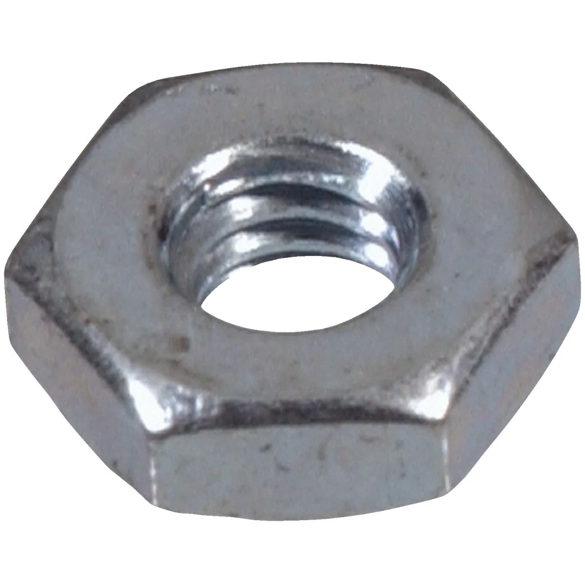 Original Hillman 12 24 tpi Grade 2 Zinc Hex Machine Screw Nut 100 Ct. Clean
