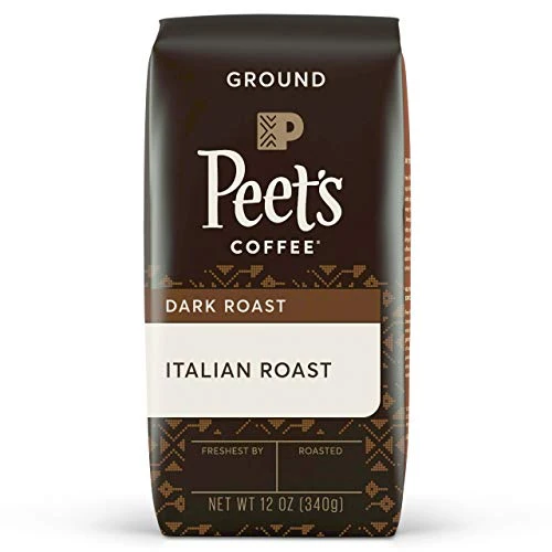 Verified Italian Roast Dark Roast Ground Coffee 12 Ounce Classic