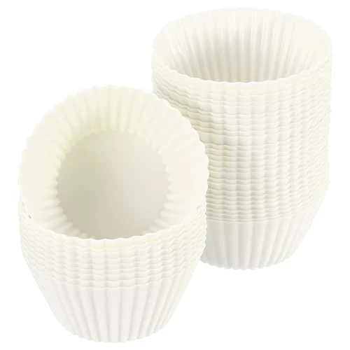 Modern 36Pcs Silicone Cupcake Liners Long-Lasting