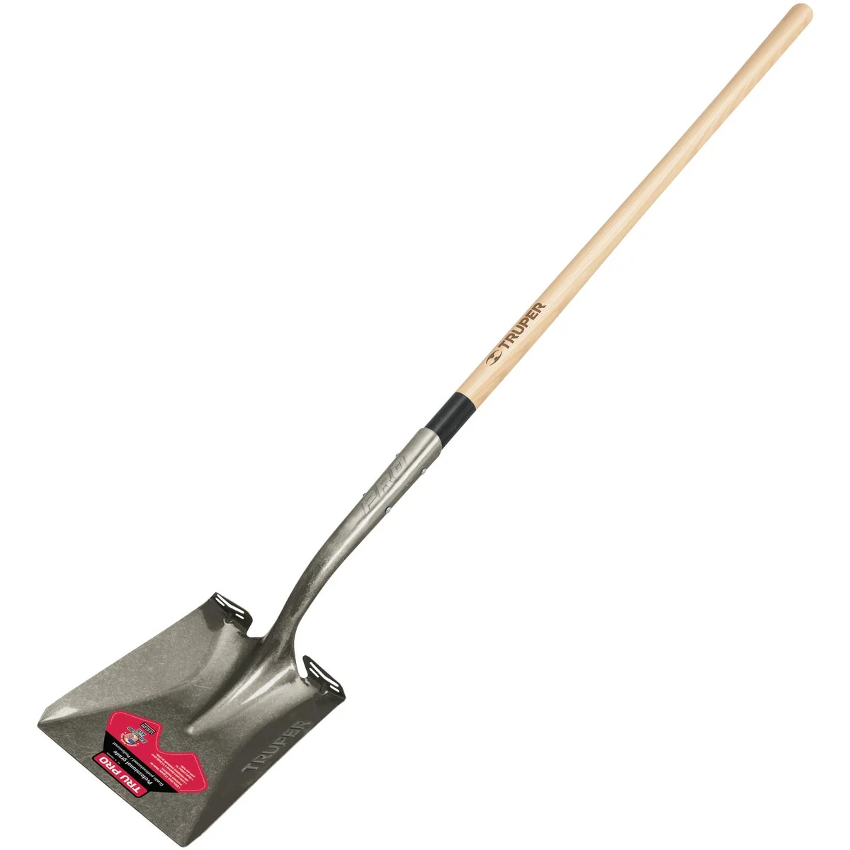 High-End Truper Pro 48 In. Wood Handle Square Point Shovel Excellent