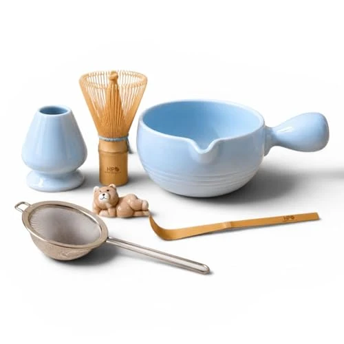 Quality HAPPY PATH CO Patented Matcha Bowl Set with Handle Spout High-Performance