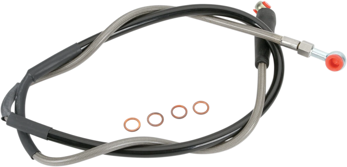 Versatile MOOSE RACING Brake Line - Front - Stainless Steel - Husqvarna KTM K01-1-027 P Official