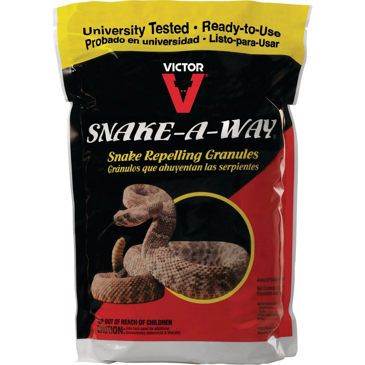 Advanced Victor Snake-A-Way 4 Lb. Granular Snake Repellent Green