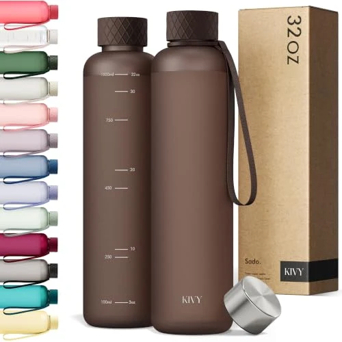 Reusable Slim Water Bottle 32oz Tritan High-End