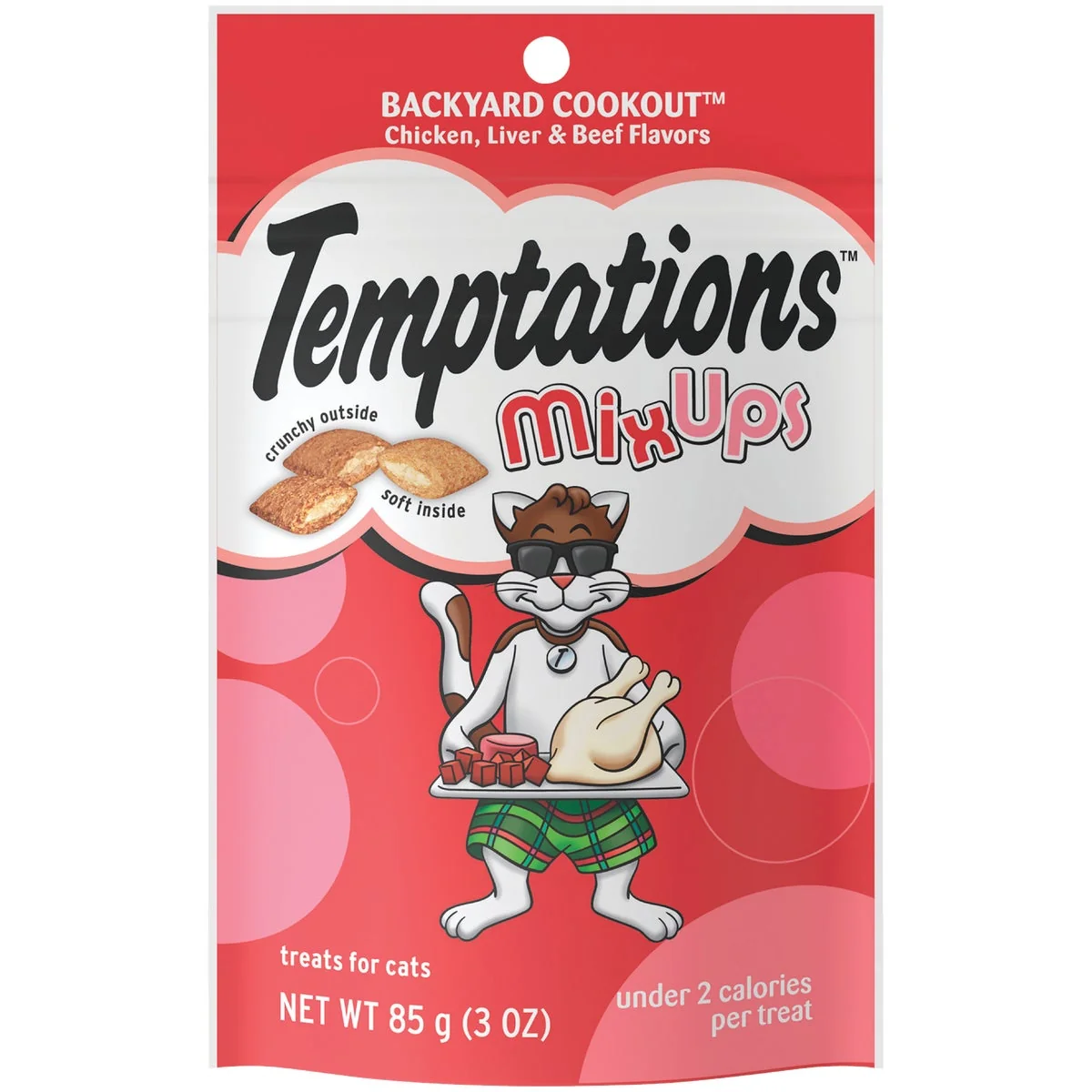 World-Class Temptations Mix Ups Backyard Cookout 3 Oz. Cat Treats Reliable