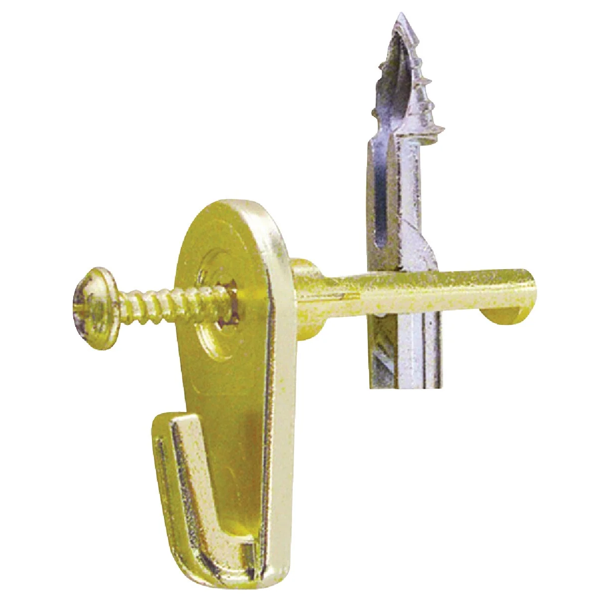 Solid Hillman Anchor Wire 100 Lb. Capacity Brass Framers Choice Power Wing Picture Hooks Advanced