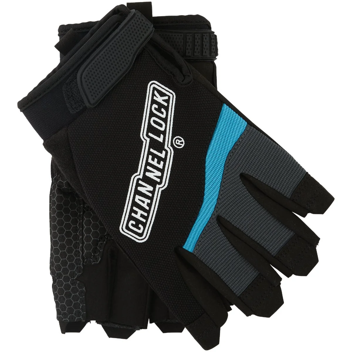 Trendy Channellock Men's XL Synthetic Fingerless Work Glove Carefully Designed