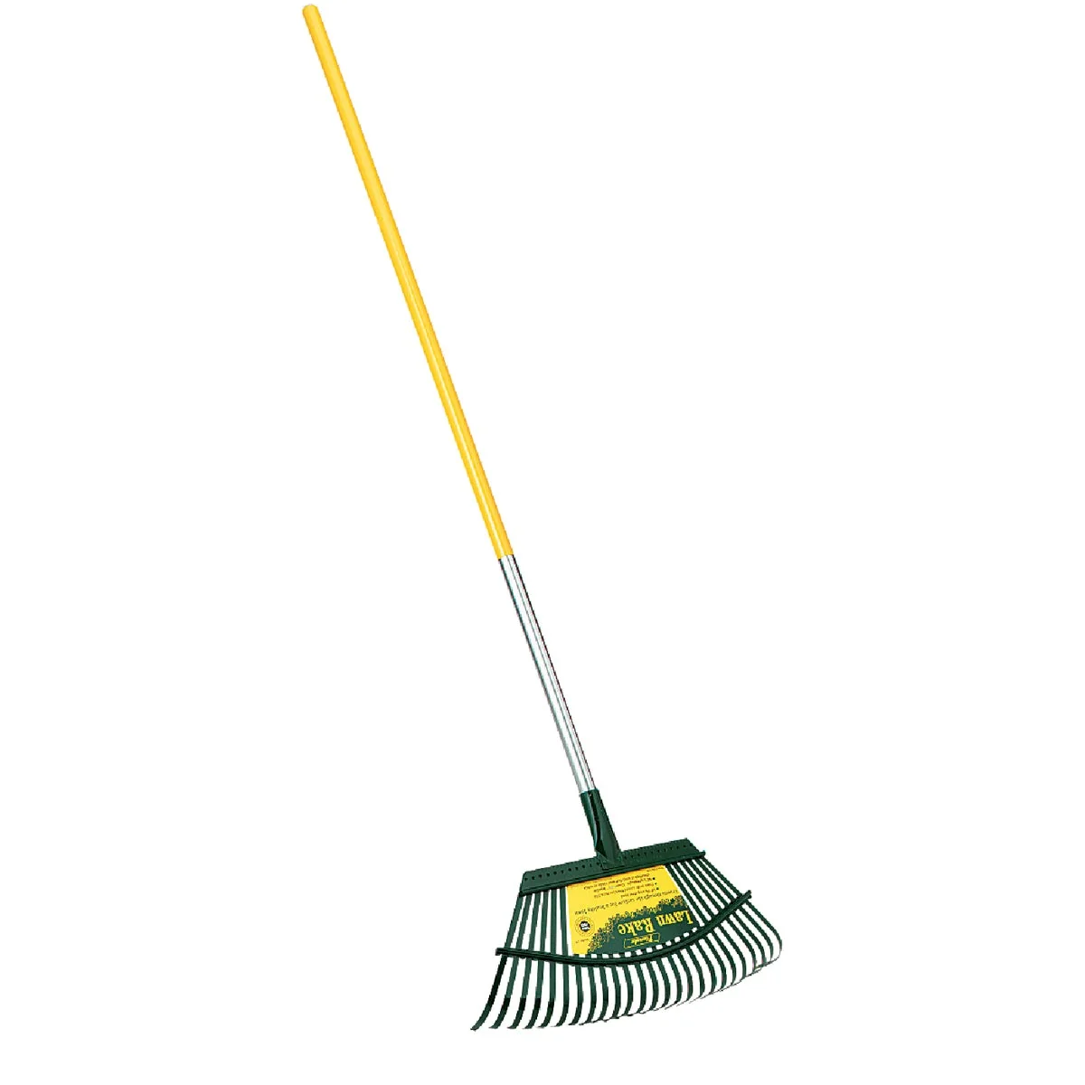 Carefully Designed Flexrake 19 In. Steel Leaf Rake 25-Tine Lightweight