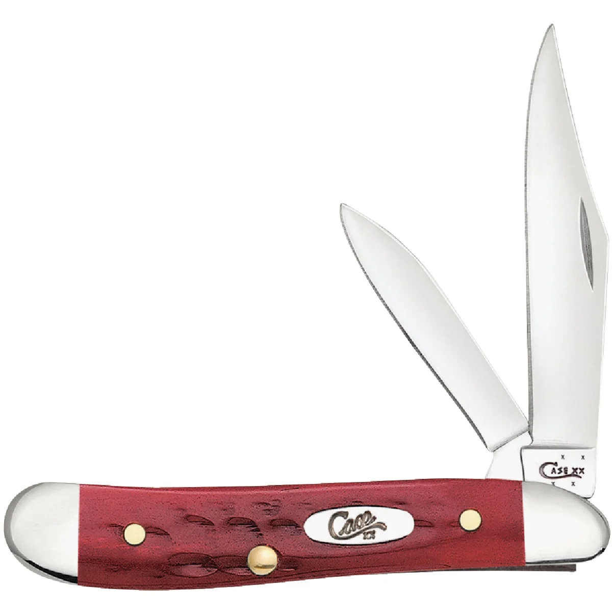 Clean Case Pocket Worn Peanut 2.1 In. 1.53 In. Folding Knife World-Class
