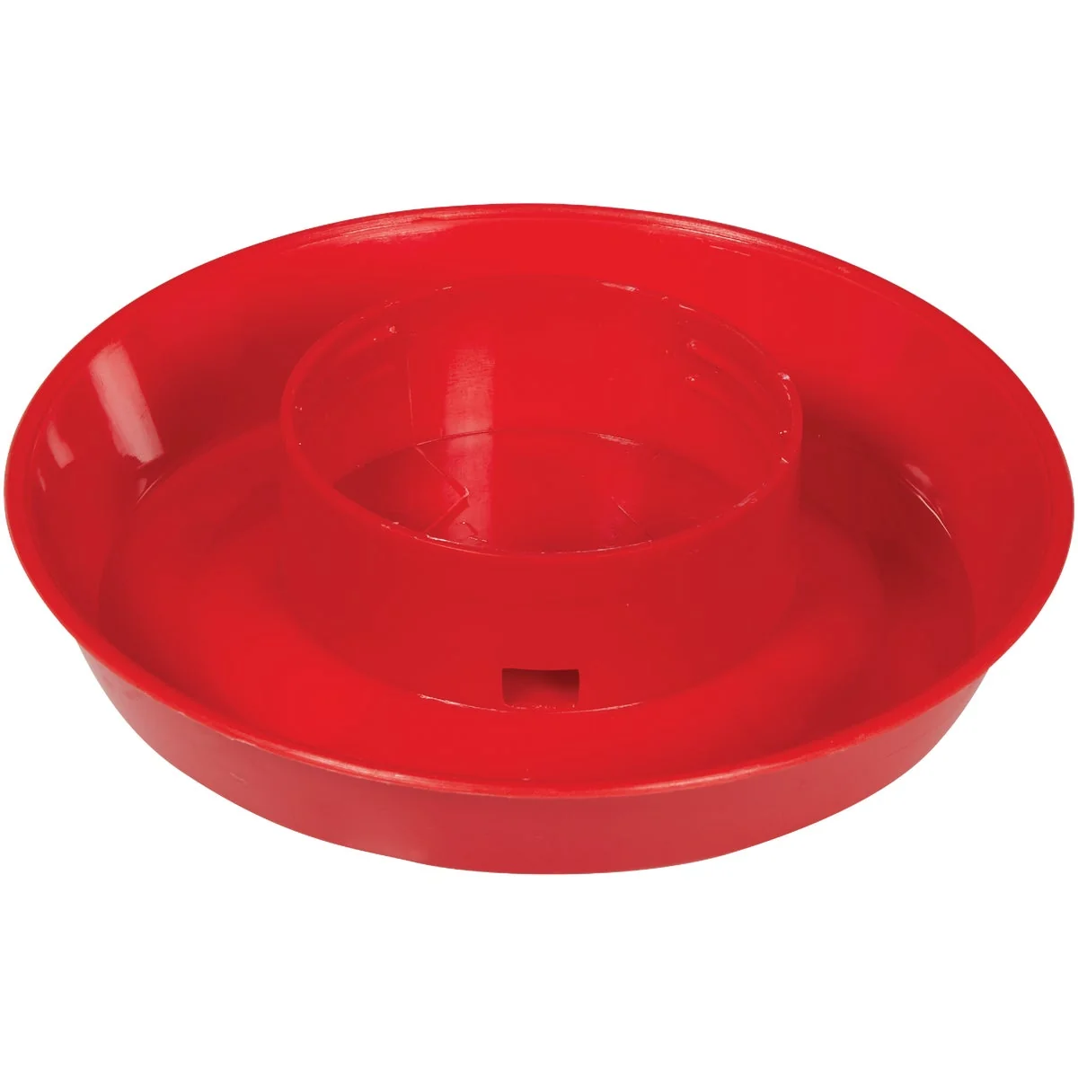 Carefully Designed Farm-Tuff 1 Qt. Screw-On Red Polypropylene Poultry Waterer Base Unique