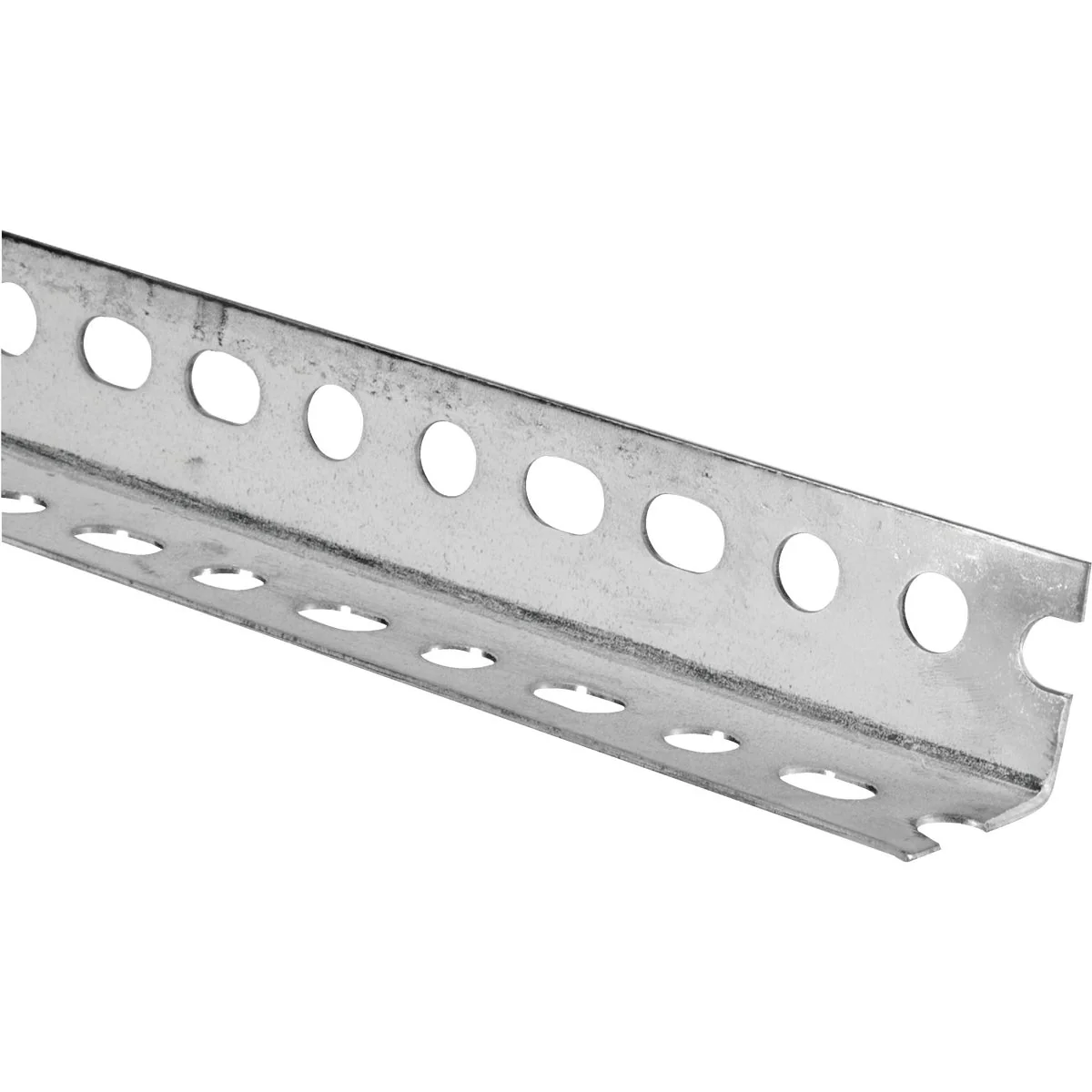 Trusted HILLMAN Steelworks Galvanized 1-1 2 In. x 1 Ft. Slotted Angle High-Grade