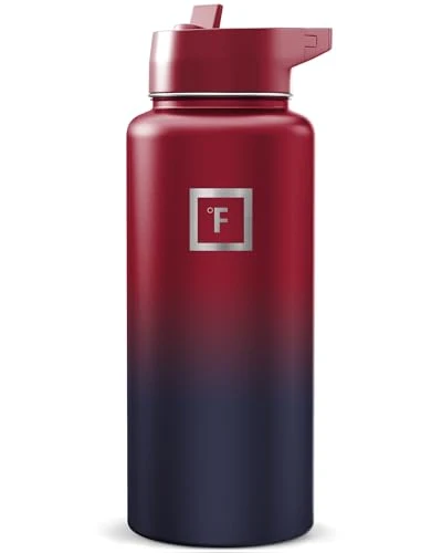Breathable 32 oz Wide Mouth Water Bottle with Straw Trusted