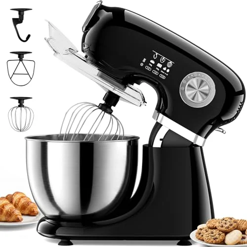Organic Stand Mixer 12 Speeds Tilt Detailed