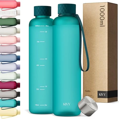 Flexible Slim Water Bottle 32oz Tritan Luxury