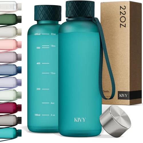 Original Slim Water Bottle 22oz Tritan Green