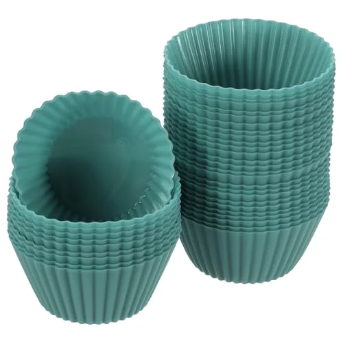 Next-Generation 36Pcs Silicone Cupcake Liners High-Quality